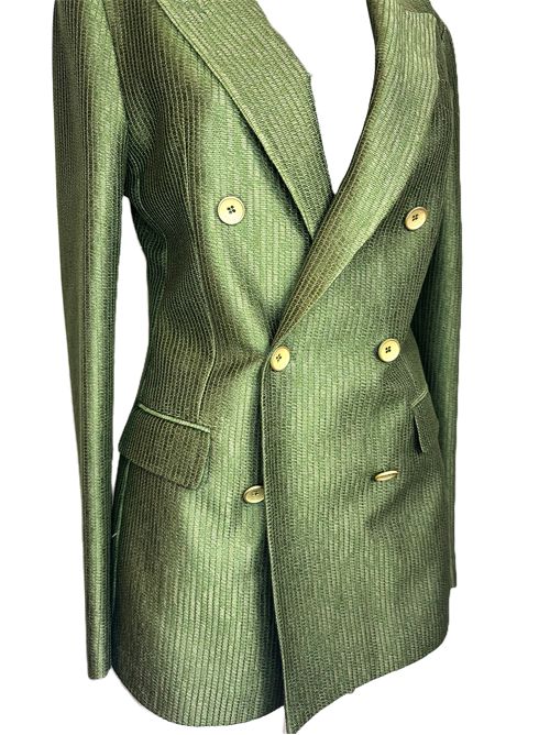TagliatoreBlazer Parigi doppiopetto verde TAGLIATORE | J-PARIGI10B/SVNO AMF 340311 U 26E047 EV804